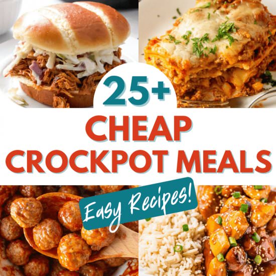 25+ Cheap Crockpot Meals - Recipe photo by AllThingsMamma