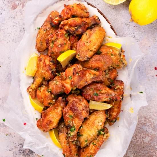 Lemon Pepper Chicken Wings - Recipe photo by lowcarbspark