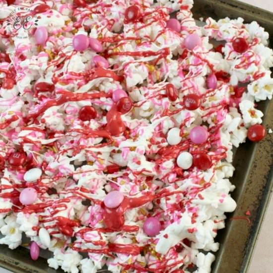 Valentine’s Day Popcorn - Recipe photo by emilyenchanted