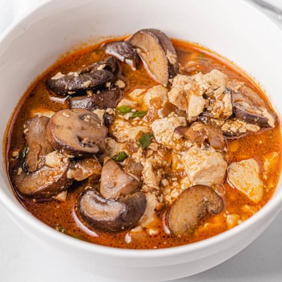 Tofu Soup - Recipe photo by lowcarbafrica