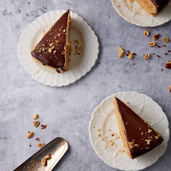 No Bake Peanut Butter Pie - Recipe photo by Barbara Curry
