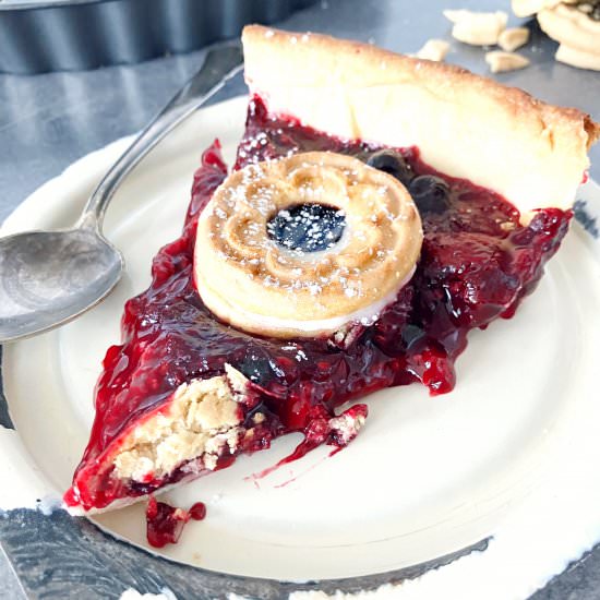 Mixed Berry Pie - Recipe photo by thespeltkitchen