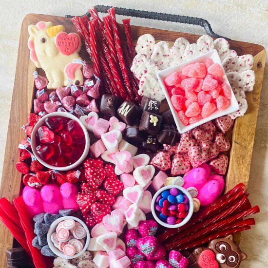 Valentine's Charcuterie Board - Recipe photo by AubreysKitchen