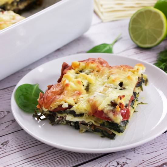 Spinach Lasagna with Lime - Recipe photo by fooodlove