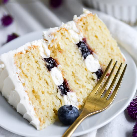 Blueberry Jam Cake - Recipe photo by earthly provisions
