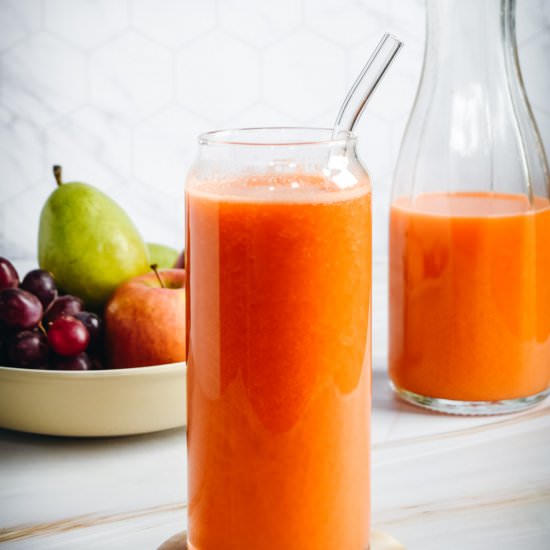 Apple Carrot Grape Juice - Recipe photo by Sweet Simple Masala