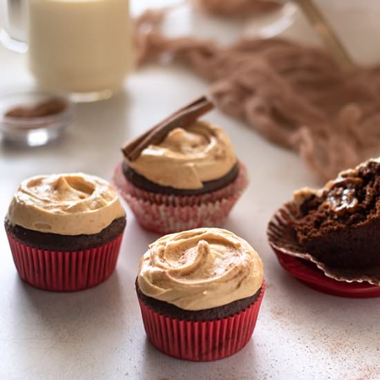 Mexican Chocolate Cupcakes - Recipe photo by URBANBAKES