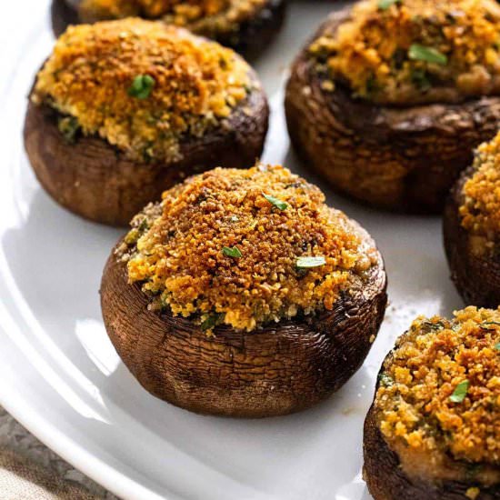 Best Stuffed Mushrooms - Recipe photo by Jessica Gavin