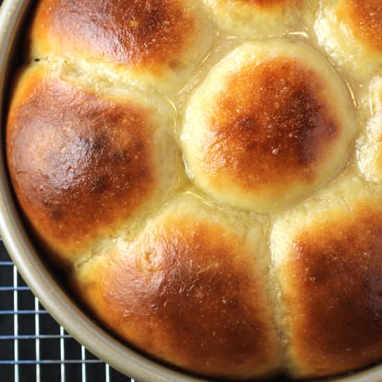 Sweet potato-miso rolls - Recipe photo by Food Gal
