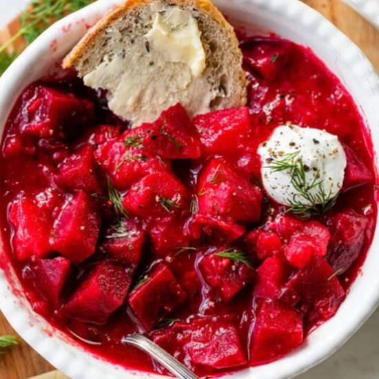 Borscht - Recipe photo by Skinnytaste