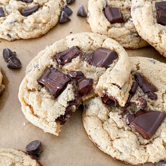 Eggless Chocolate Chip Cookies - Recipe photo by live to sweet