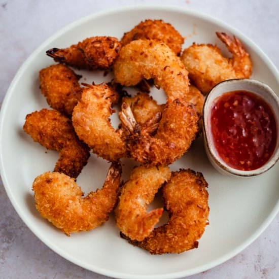 frozen coconut shrimp in air fryer - Recipe photo by tiffinandteaofficial