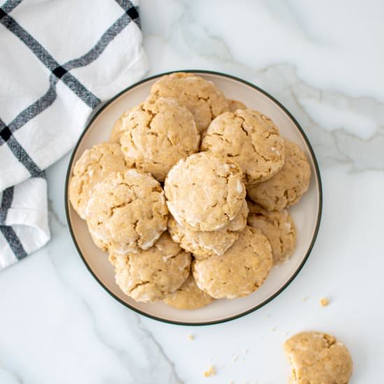 Easy Almond Flour Oatmeal Cookies - Recipe photo by mimibakesphotos