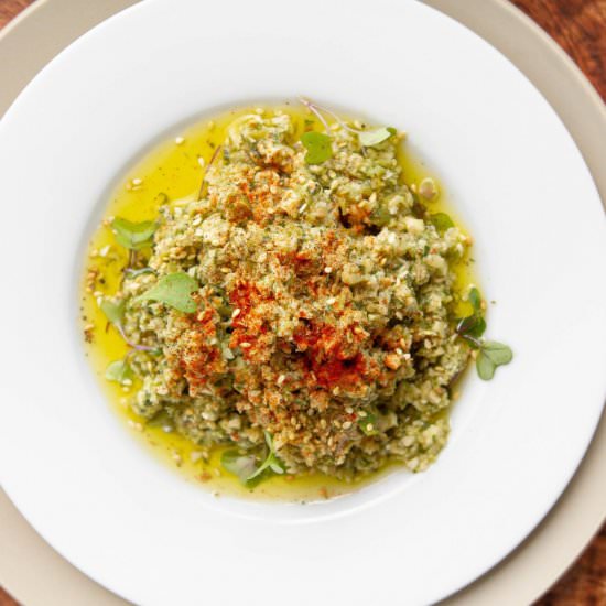 Green Olive Tapenade - Recipe photo by ChefDeeBoss