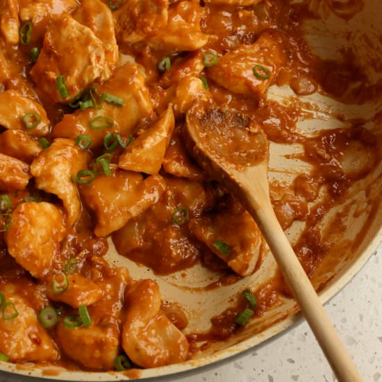 Peanut Butter Chicken - Recipe photo by Small Town Woman