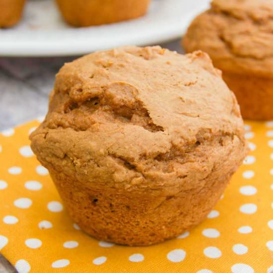 2 Ingredient Pumpkin Spice Muffins - Recipe photo by The Diary of a Real Housewife