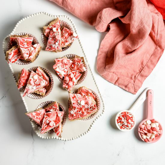 valentine cookie bark - Recipe photo by sheri silver