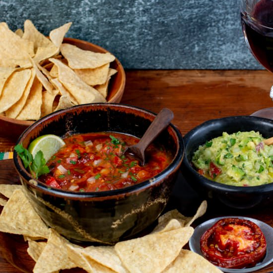 Game day recipe / kumato salsa - Recipe photo by a zest for life