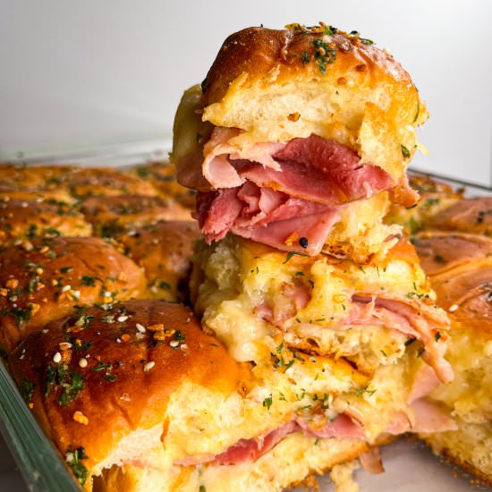 Ham and Cheese Sliders - Recipe photo by TastefullyGrace