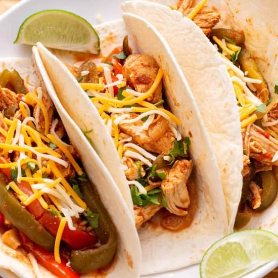 Crockpot Chicken Fajitas - Recipe photo by AllThingsMamma