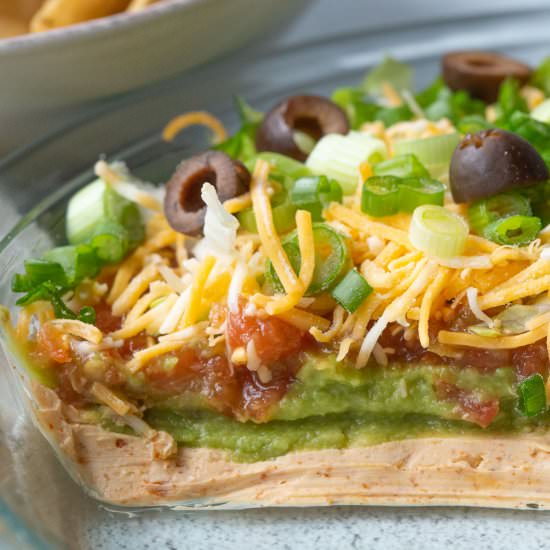7 Layer Taco Dip - Recipe photo by giftofhospitality