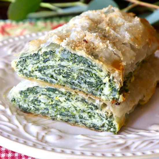 Spinach Ricotta Rolls - Recipe photo by cookingontheweekends