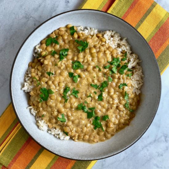 Hungarian Lentil Stew - Recipe photo by thebrookcook.wordpress.com