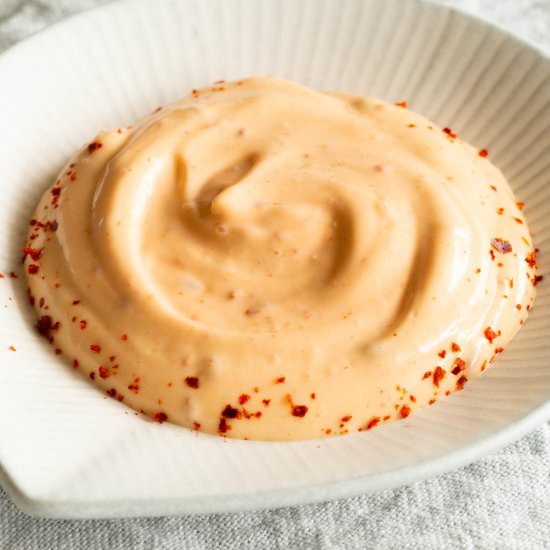 The Ultimate Sriracha Mayo - Recipe photo by Wandercooks