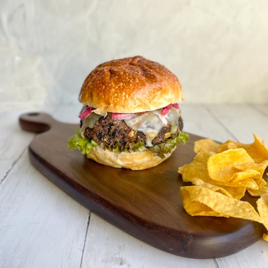 Black Bean Burgers - Recipe photo by uglyducklingbakery