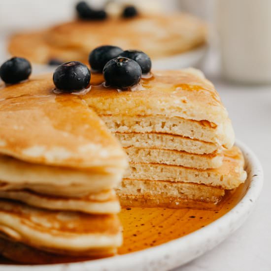 Sweet Cream Pancakes - Recipe photo by alpineella