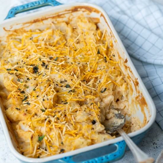 Vegan Cauliflower Casserole - Recipe photo by Sixhungryfeet