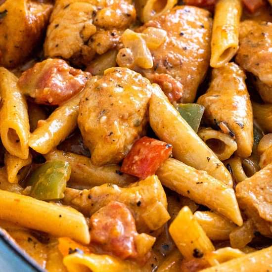 Cajun Chicken Pasta - Recipe photo by Jessica Gavin