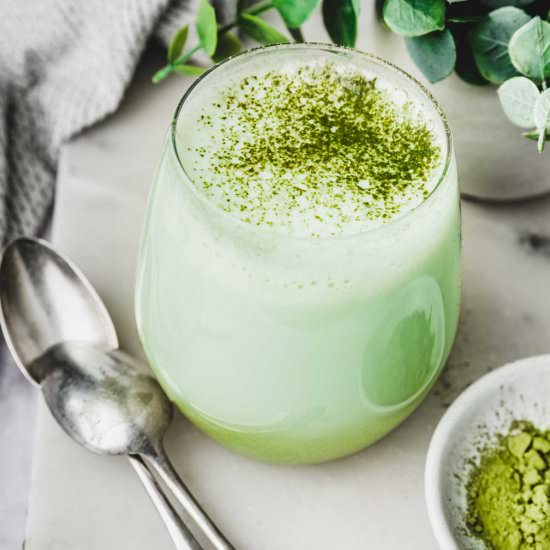 Matcha Latte recipe - Recipe photo by Sweetly Cakes