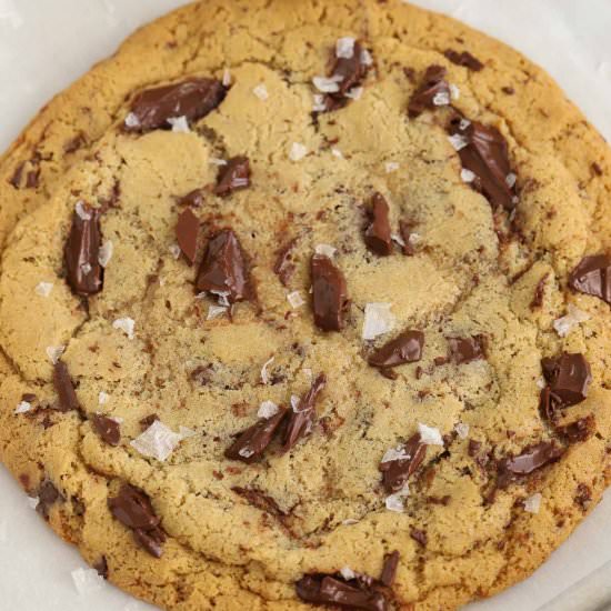 Single Serve Chocolate Chip Cookie - Recipe photo by Celebrating Sweets