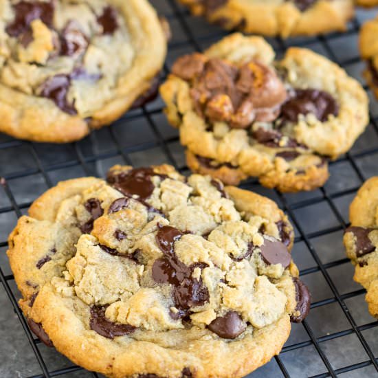 Chocolate Chip Snickers Cookies - Recipe photo by CallMePMc