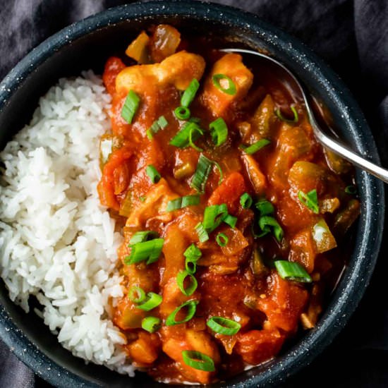 Spicy Creole Chicken - Recipe photo by Went Here 8 This