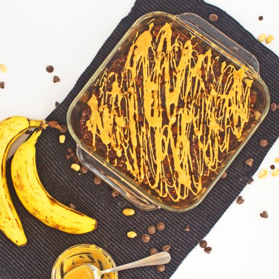 Fudgy Brownie Baked Oatmeal - Recipe photo by Averys Kitchen Dance