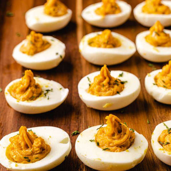 Keto Deviled Eggs Recipe - Recipe photo by lowcarbafrica