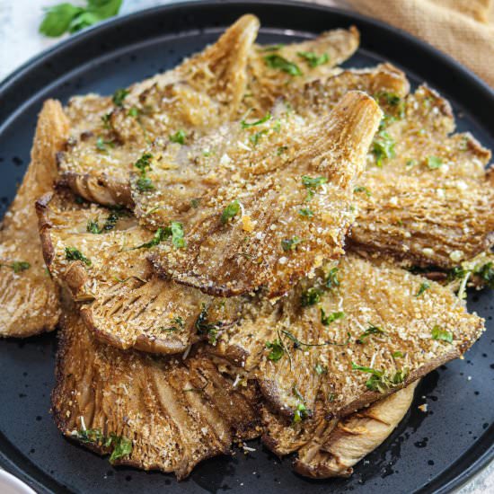 Mushrooms au Gratin - Recipe photo by aVegTasteFromAtoZ