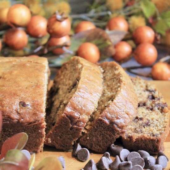 Easy Banana Bread with 2 Bananas - Recipe photo by Red Wine Dragons
