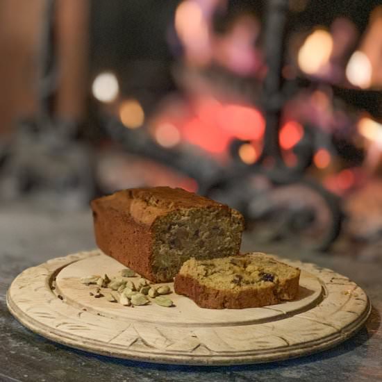 Courgette and cardamon cake - Recipe photo by Healthy Epicurean