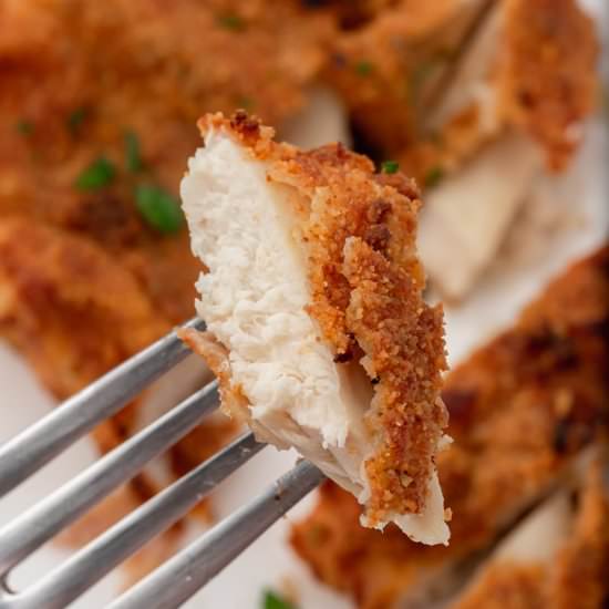 Air Fryer Chicken Cutlets - Recipe photo by Air Fryer Eats