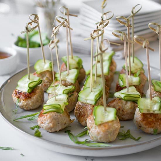 Vietnamese Chicken Meatballs - Recipe photo by sipandsanity