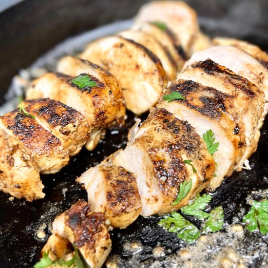 Cast Iron Chicken Breast - Recipe photo by theshortordercook