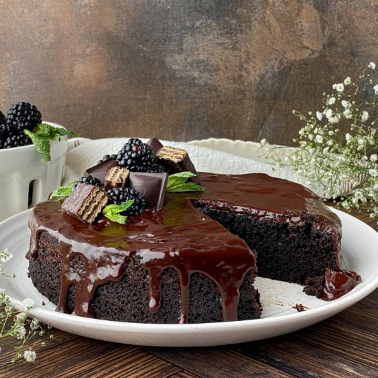Chocolate Ganache Cake - Recipe photo by live to sweet