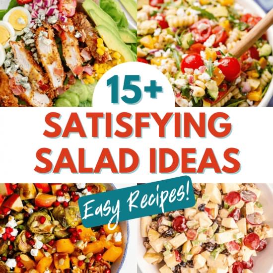 15+ Satisfying Salad Ideas - Recipe photo by AllThingsMamma