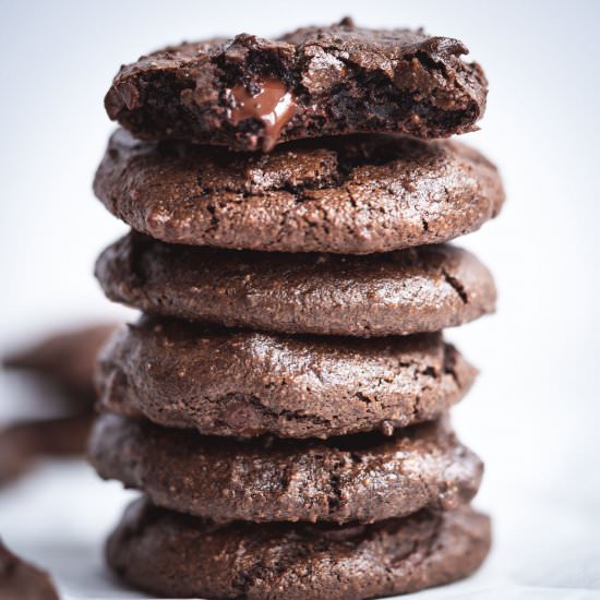 Chocolate Fudge Tahini Cookie - Recipe photo by eatfreshglow