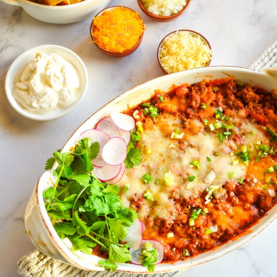 Chicken Taco Casserole - Recipe photo by thisishowicook