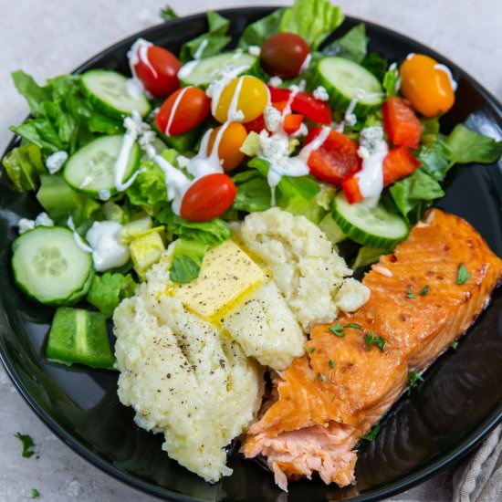 Air Fryer Teriyaki Salmon - Recipe photo by LaraClevenger