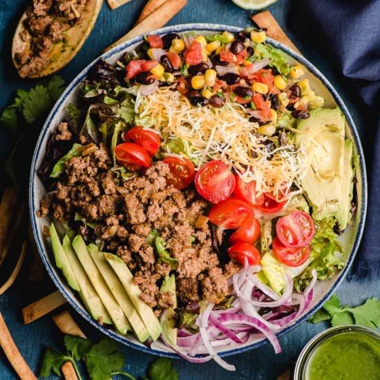Ground Beef Taco Salad - Recipe photo by Neighborfood